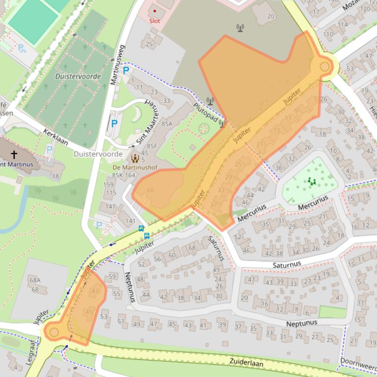 Kaart van postcodegebied 7391RK.