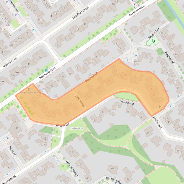Kaart van postcodegebied 7391SJ.