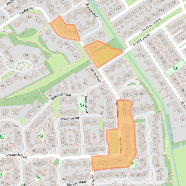 Kaart van postcodegebied 7391SK.