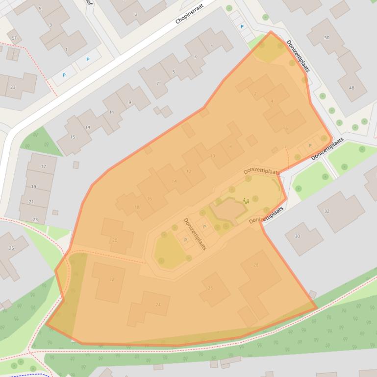 Kaart van postcodegebied 7391SN.
