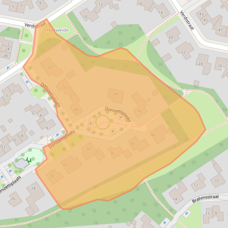 Kaart van postcodegebied 7391SP.