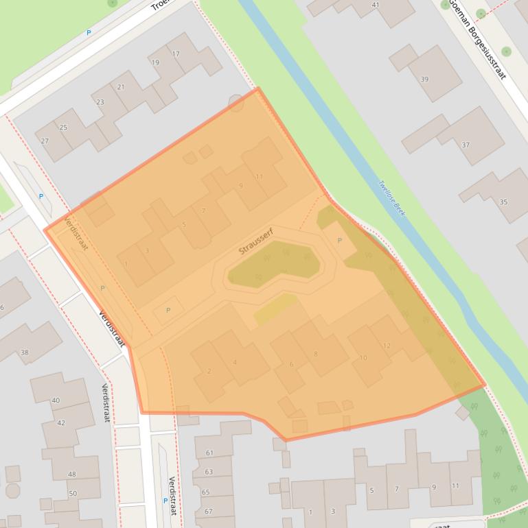 Kaart van postcodegebied 7391SX.