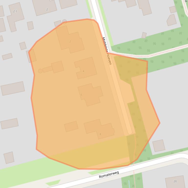 Kaart van postcodegebied 7391TH.