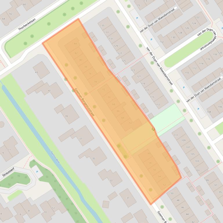Kaart van postcodegebied 7391VE.