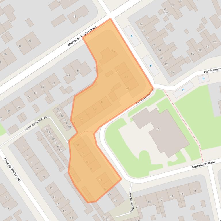 Kaart van postcodegebied 7391WP.