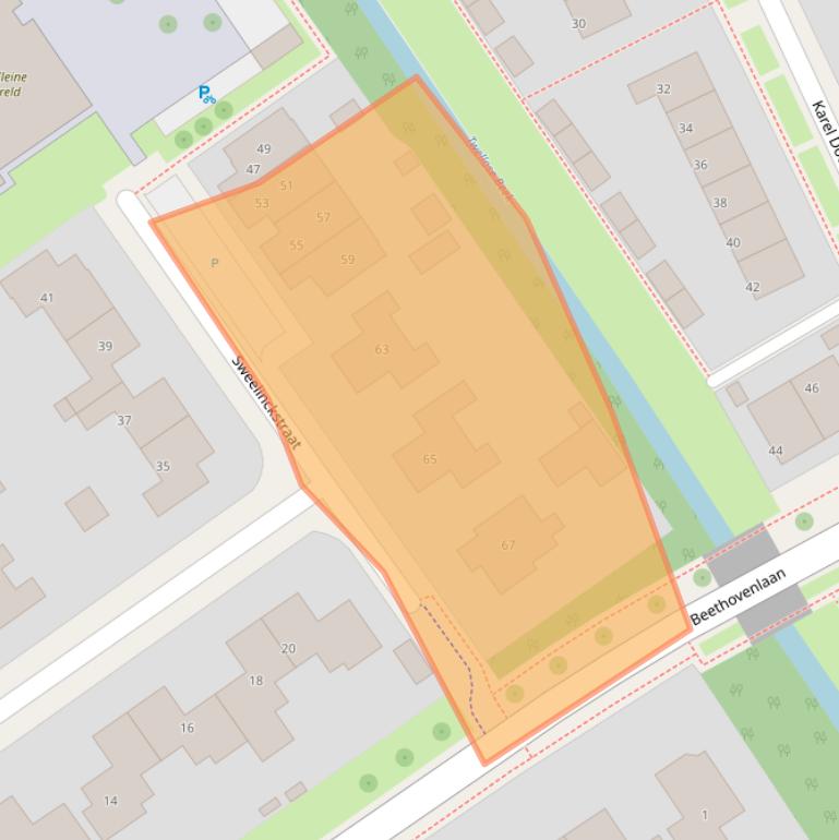 Kaart van postcodegebied 7391XR.