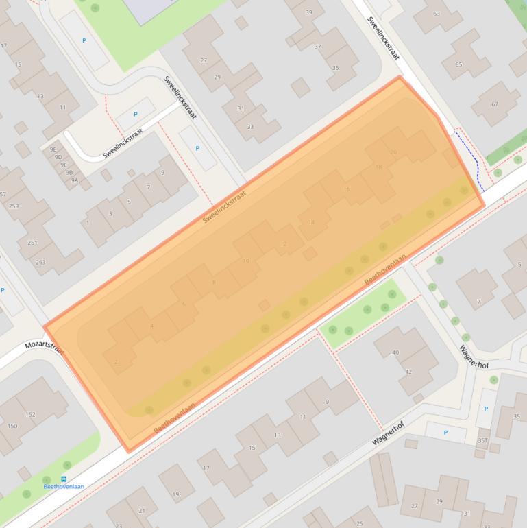 Kaart van postcodegebied 7391XS.