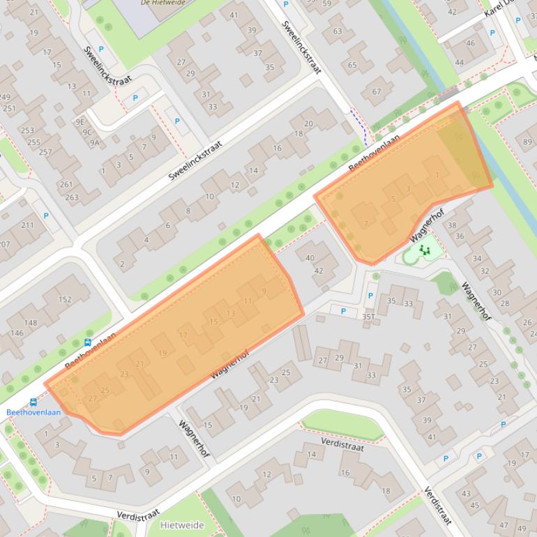 Kaart van postcodegebied 7391XV.