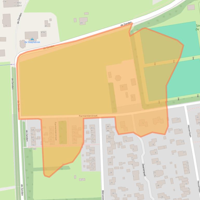 Kaart van postcodegebied 7395MJ.