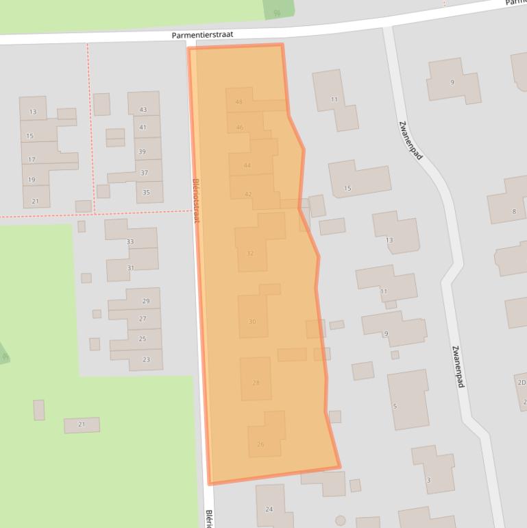 Kaart van postcodegebied 7395MP.