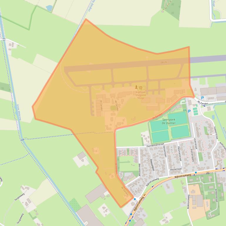 Kaart van postcodegebied 7395PA.