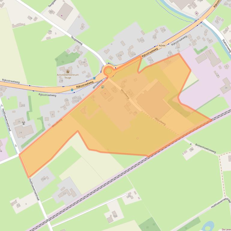 Kaart van postcodegebied 7395SH.