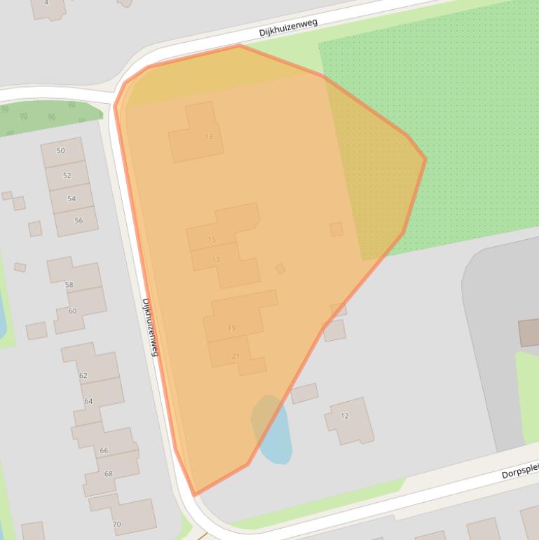 Kaart van postcodegebied 7397NW.