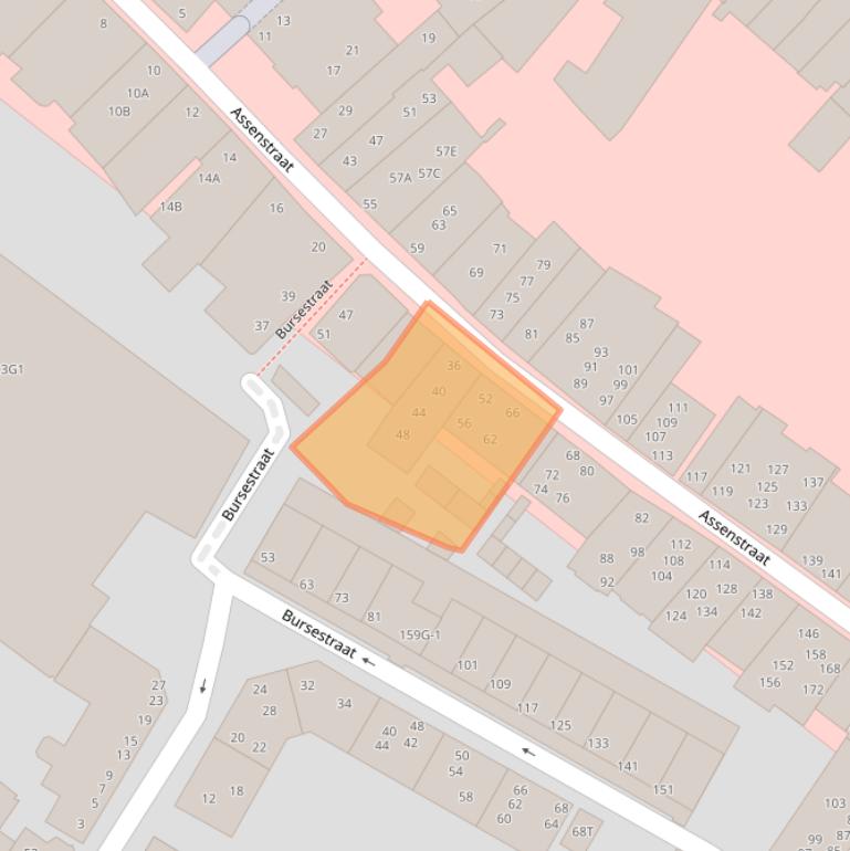 Kaart van postcodegebied 7411JV.