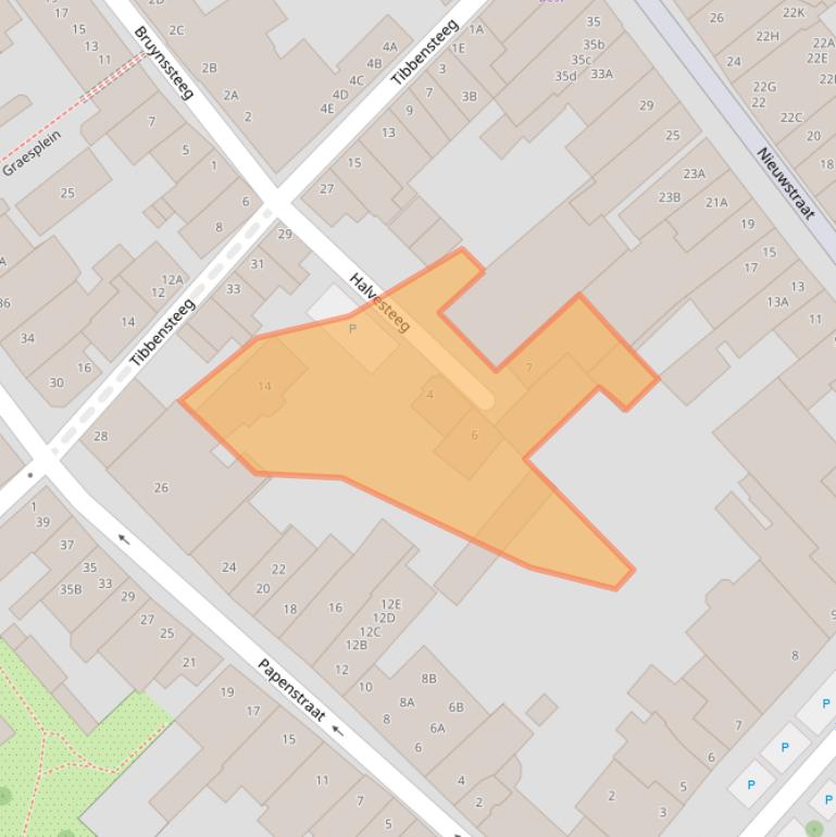 Kaart van postcodegebied 7411LW.