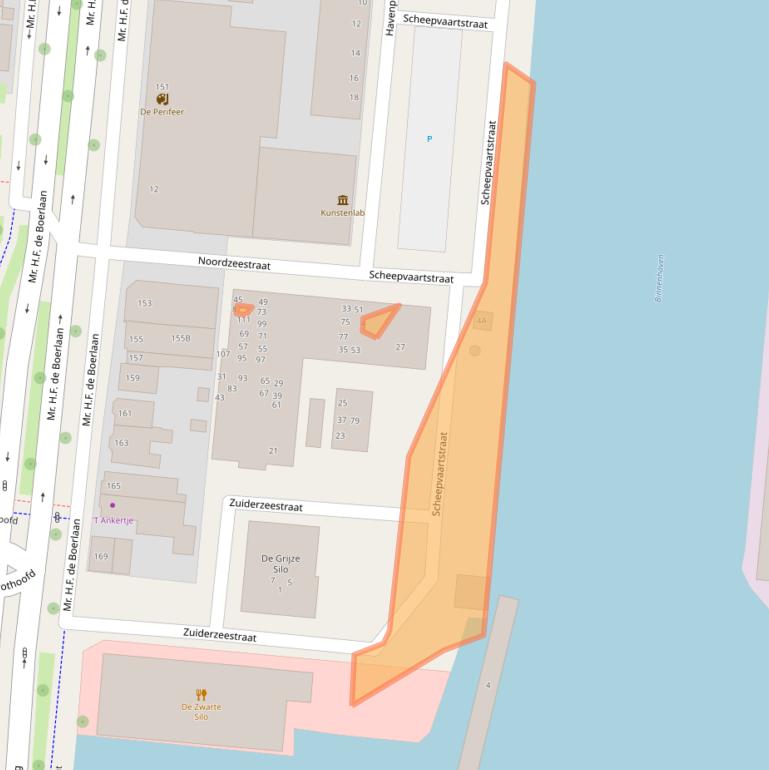 Kaart van postcodegebied 7411MA.