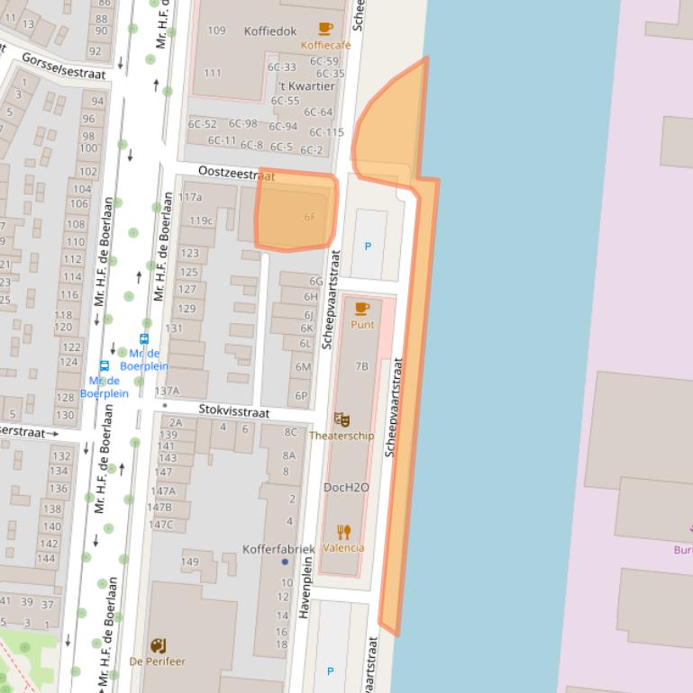 Kaart van postcodegebied 7411MD.