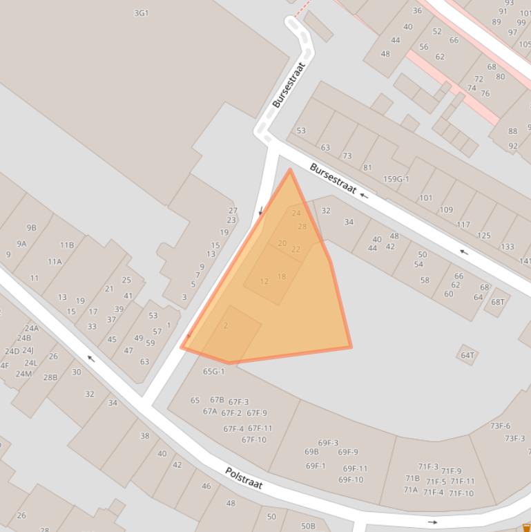 Kaart van postcodegebied 7411VA.