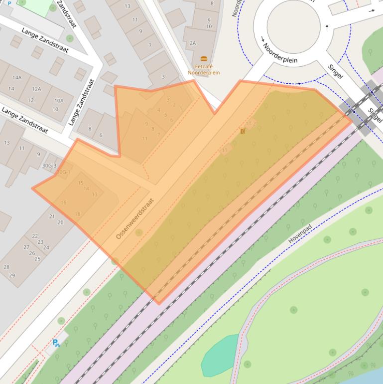 Kaart van postcodegebied 7412BH.