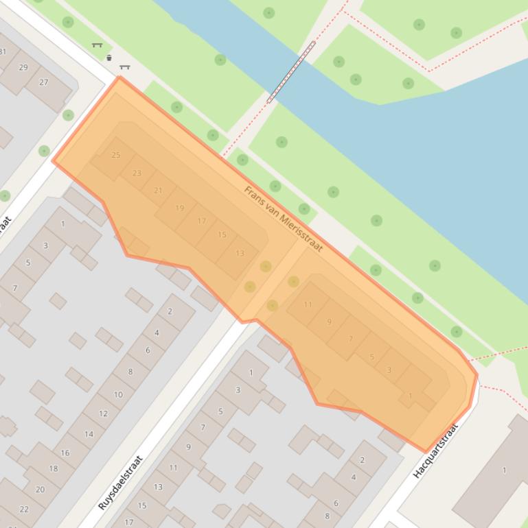 Kaart van postcodegebied 7412PA.