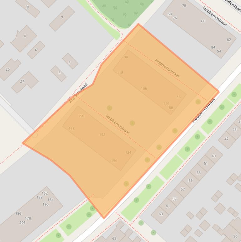 Kaart van postcodegebied 7412PG.