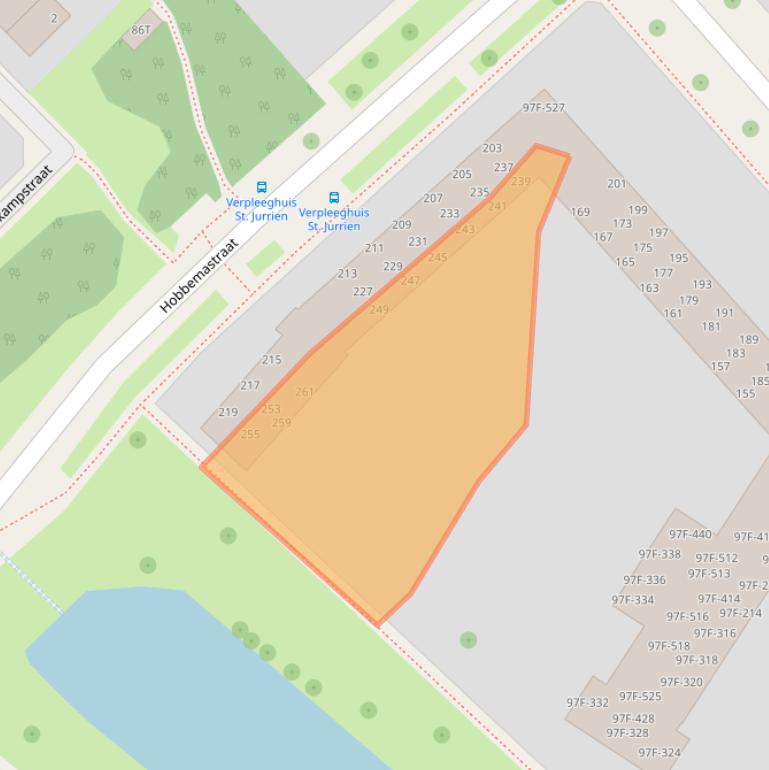 Kaart van postcodegebied 7412PR.