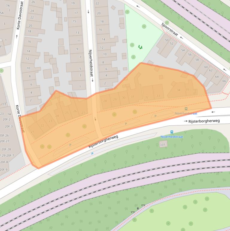Kaart van postcodegebied 7412VB.