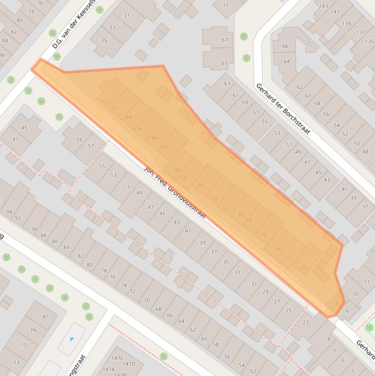 Kaart van postcodegebied 7412ZD.