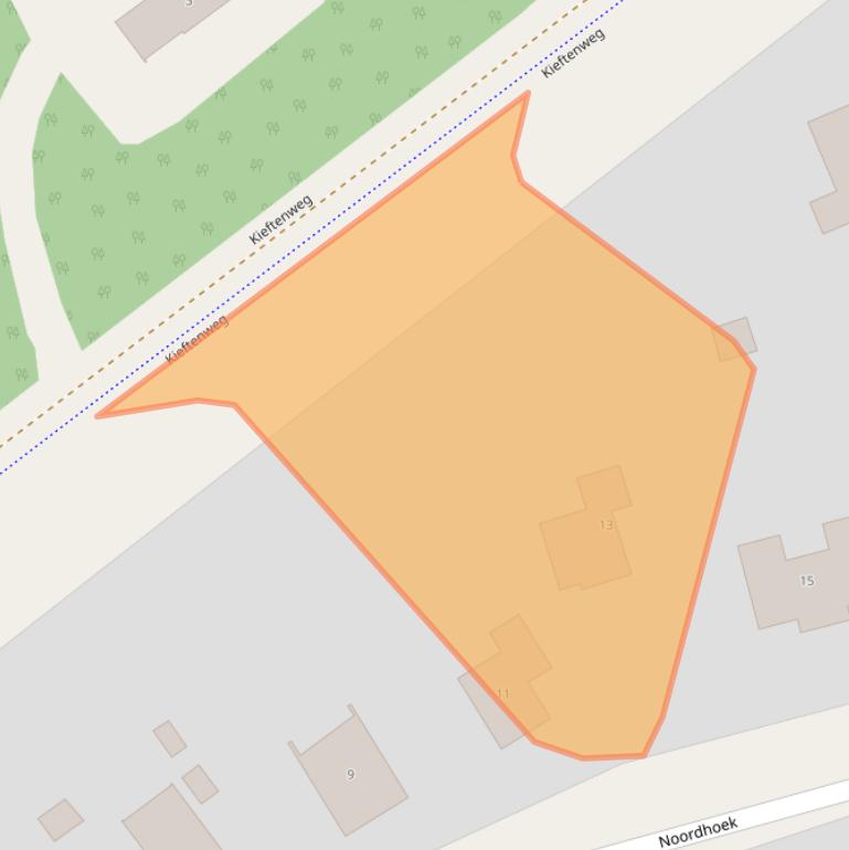 Kaart van postcodegebied 7413JL.