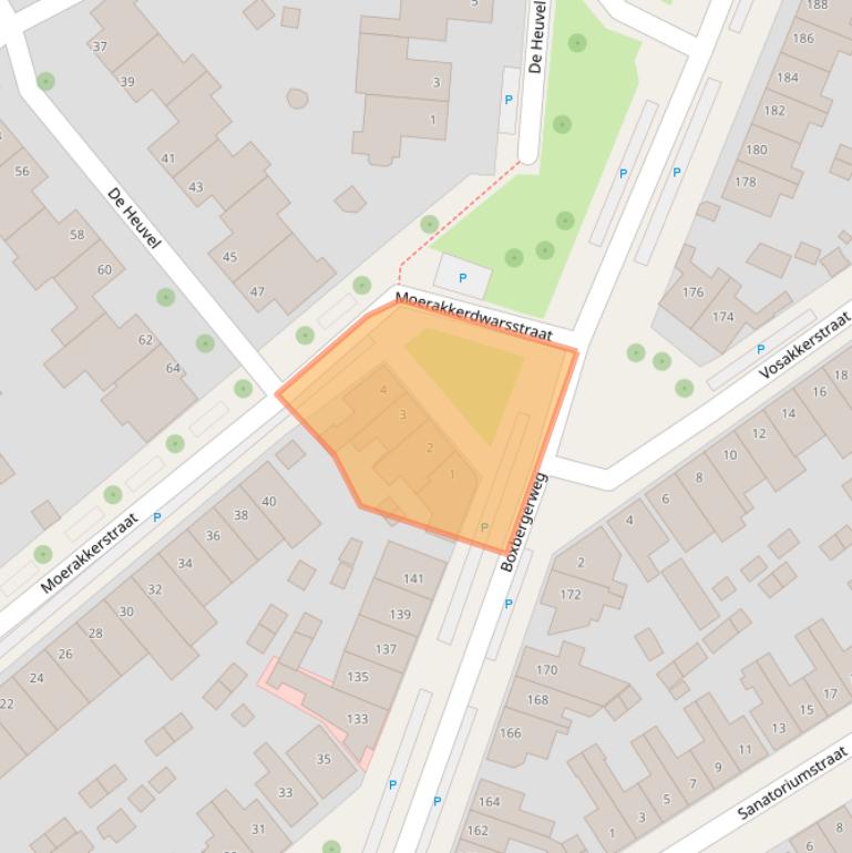 Kaart van postcodegebied 7413RK.