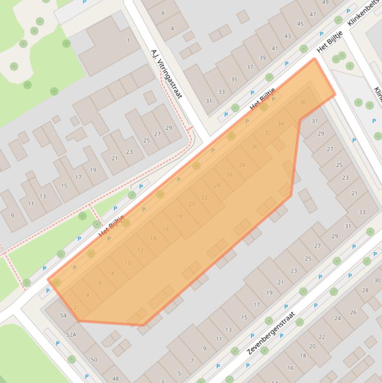 Kaart van postcodegebied 7413RN.