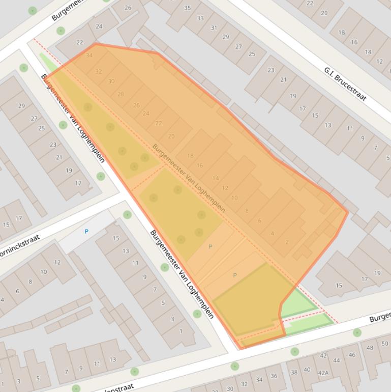 Kaart van postcodegebied 7413VN.