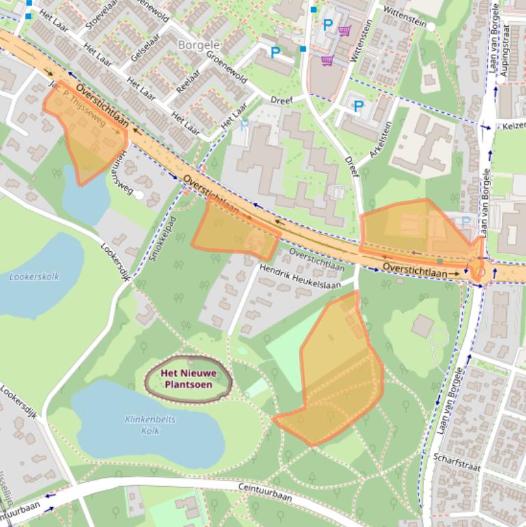 Kaart van postcodegebied 7414AP.