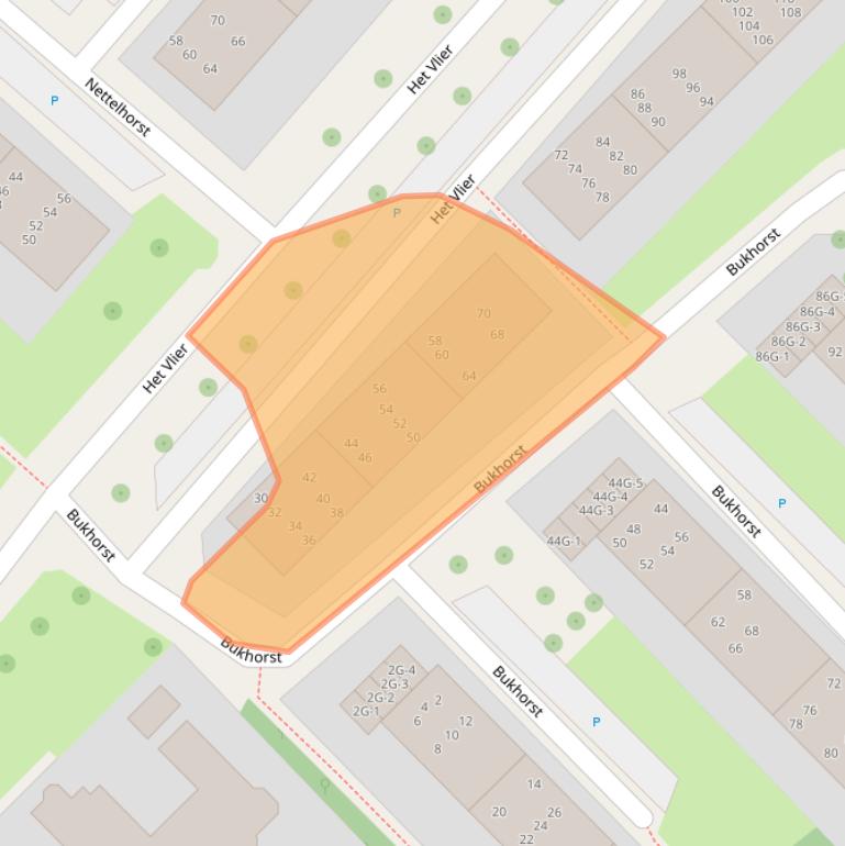 Kaart van postcodegebied 7414AT.