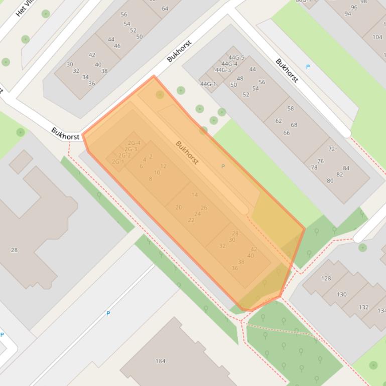 Kaart van postcodegebied 7414BC.