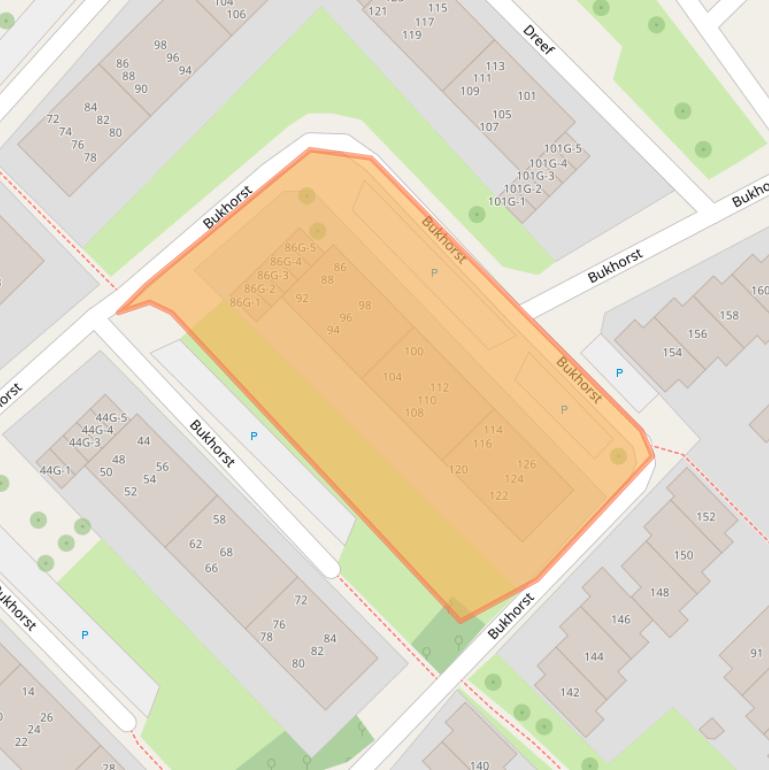 Kaart van postcodegebied 7414BE.