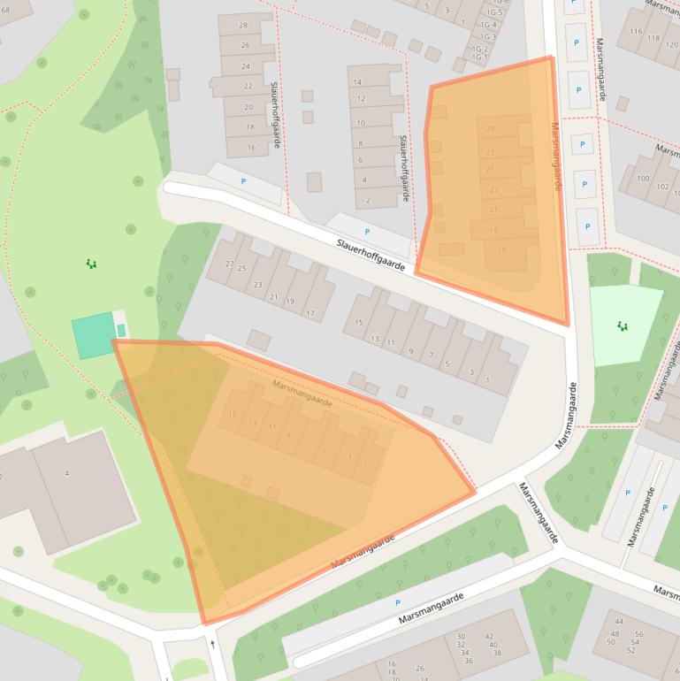Kaart van postcodegebied 7414XH.