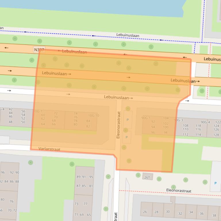 Kaart van postcodegebied 7415DR.