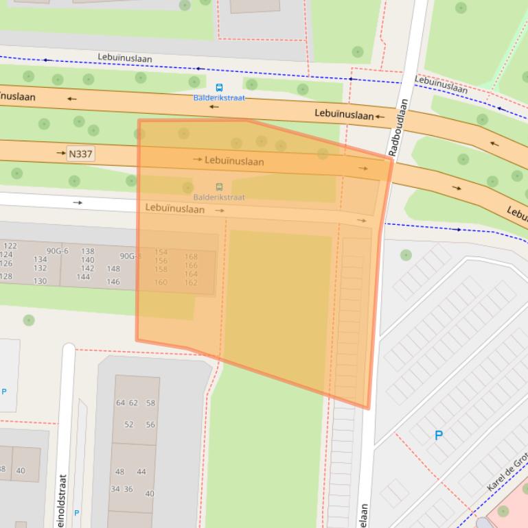 Kaart van postcodegebied 7415DT.