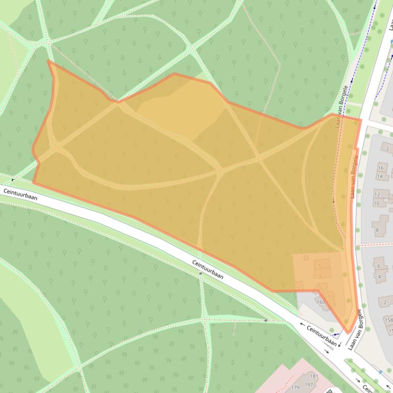 Kaart van postcodegebied 7415DZ.