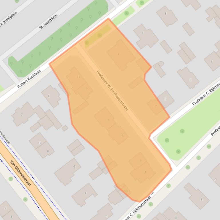 Kaart van postcodegebied 7415EL.