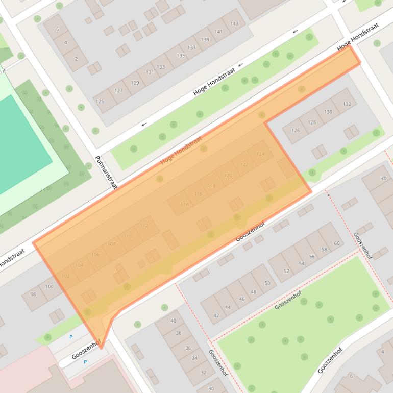 Kaart van postcodegebied 7415GD.