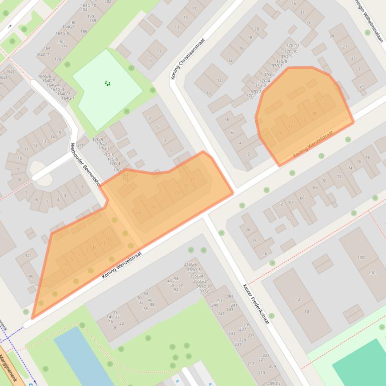 Kaart van postcodegebied 7415KK.