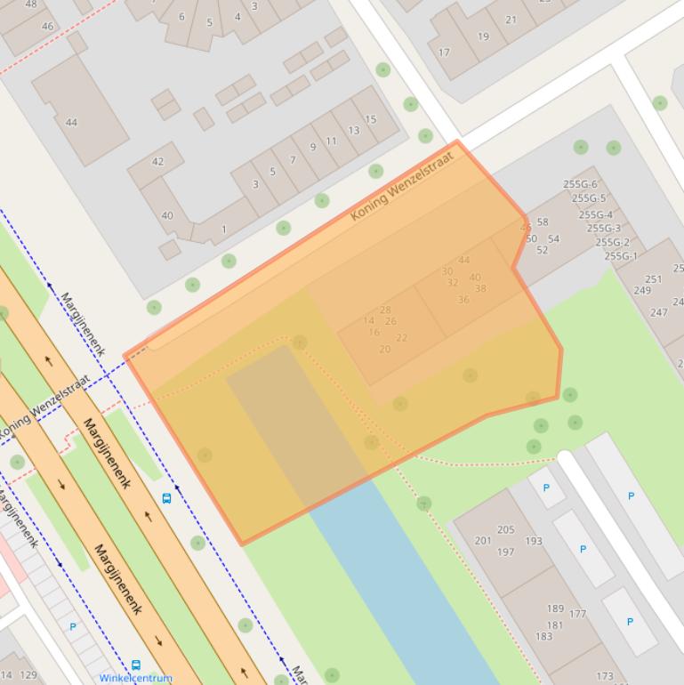 Kaart van postcodegebied 7415KL.