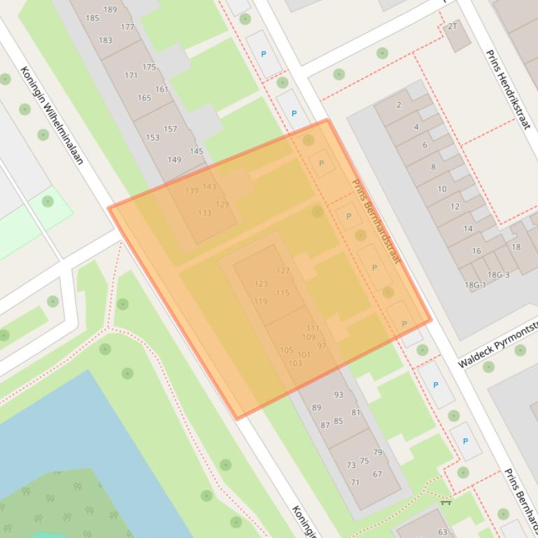 Kaart van postcodegebied 7415KW.