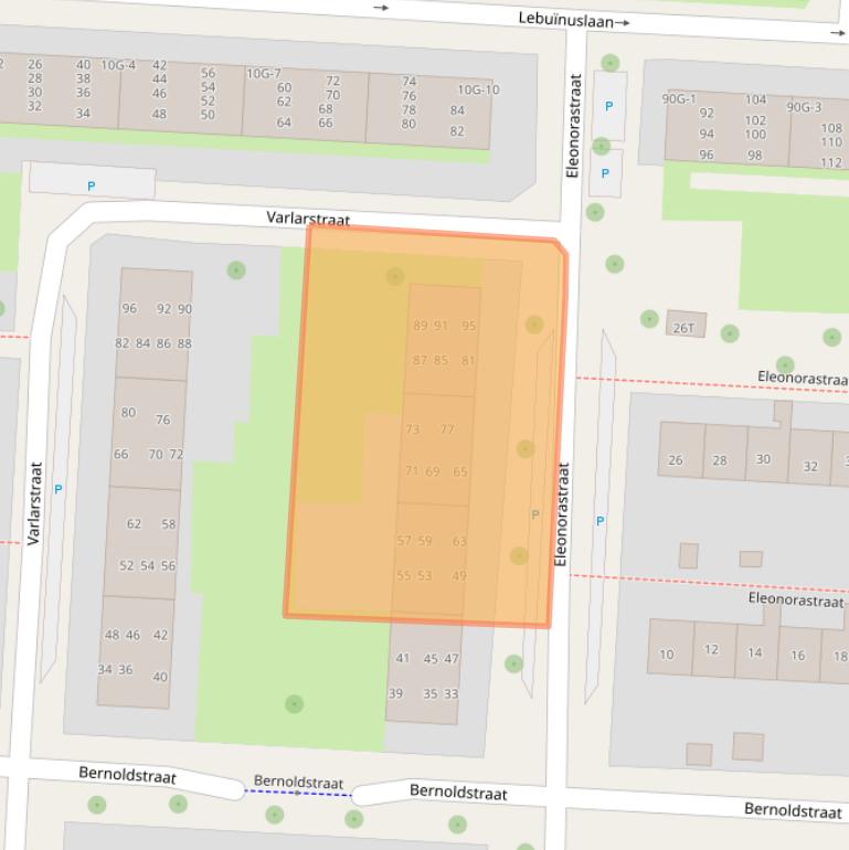 Kaart van postcodegebied 7415MD.