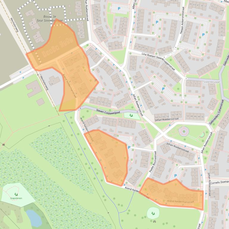 Kaart van postcodegebied 7415NM.