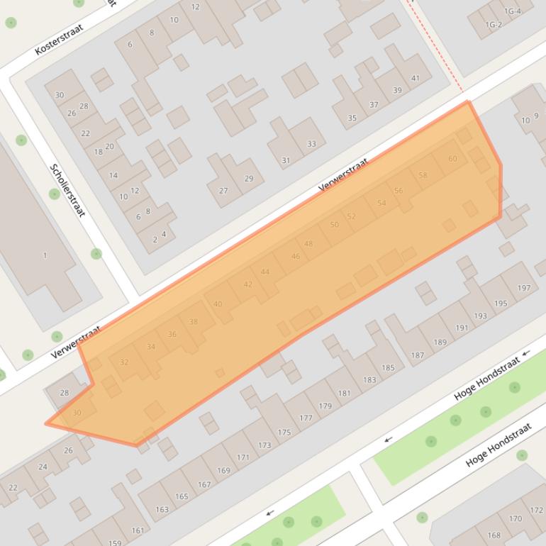 Kaart van postcodegebied 7415SC.