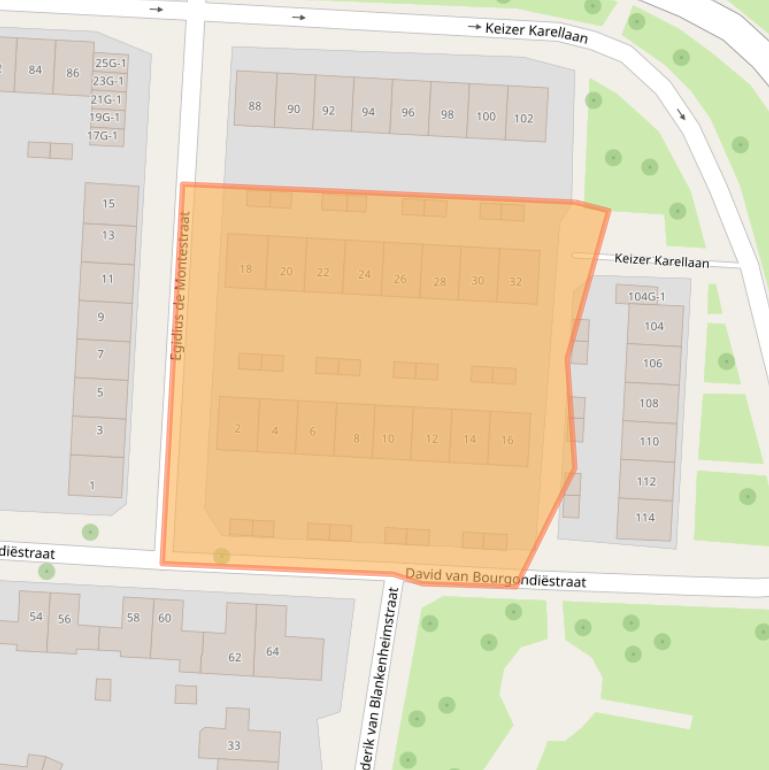 Kaart van postcodegebied 7415ZB.