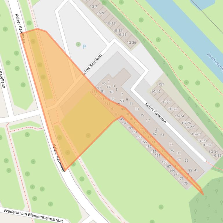 Kaart van postcodegebied 7415ZE.